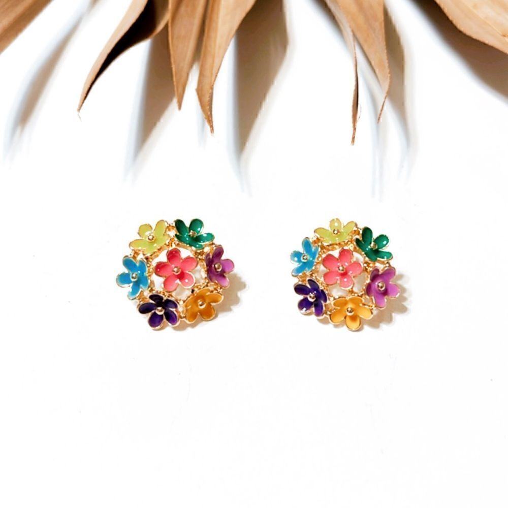 Boho Flower earrings  S464